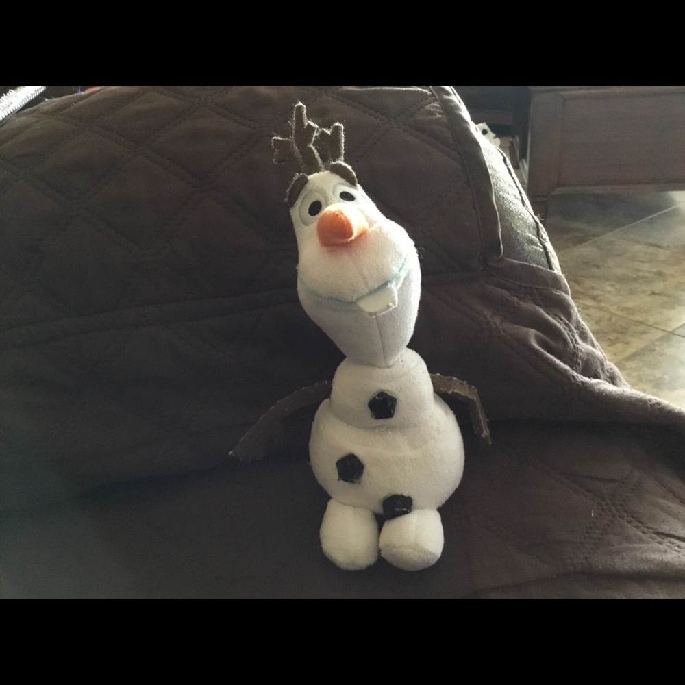 Disney TY Frozen Olaf plush 6” snowman plush.